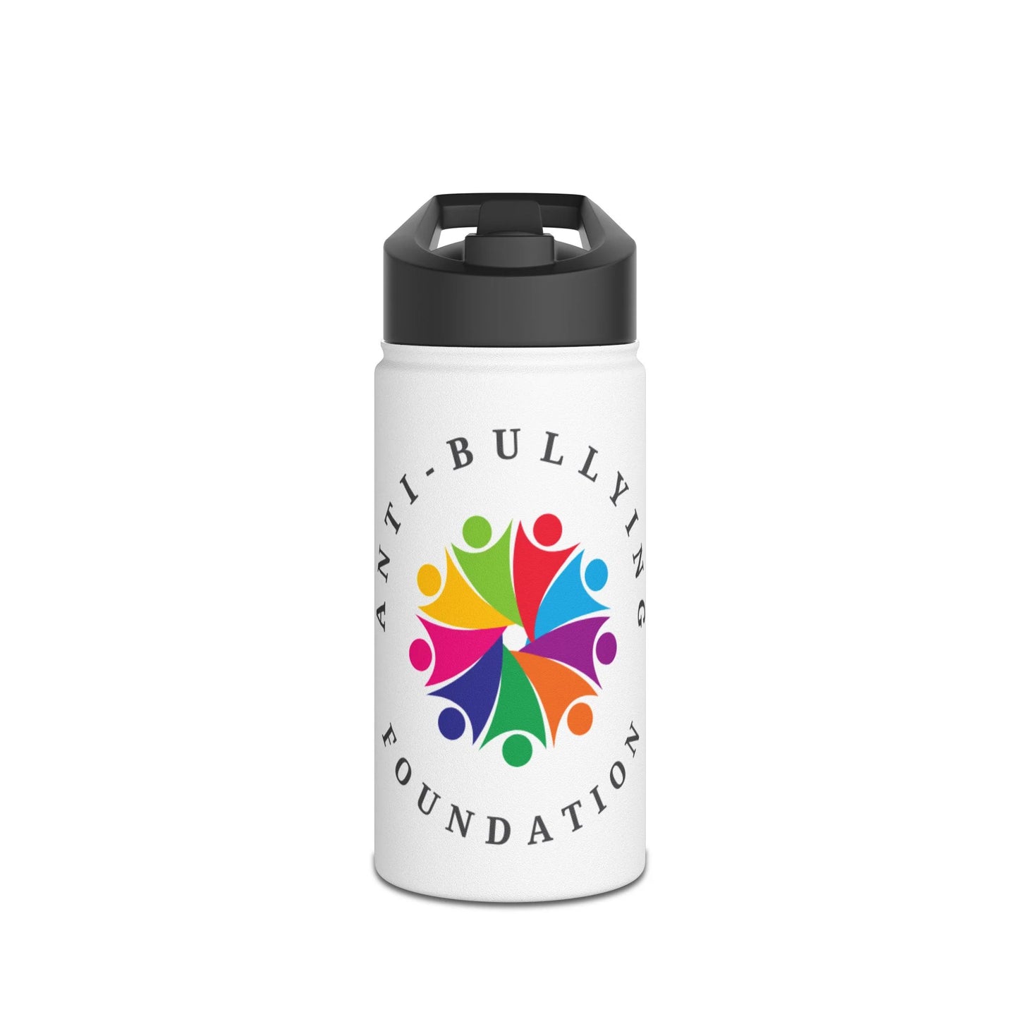 Anti-Bullying Foundation Stainless Steel Water Bottle, Standard Lid