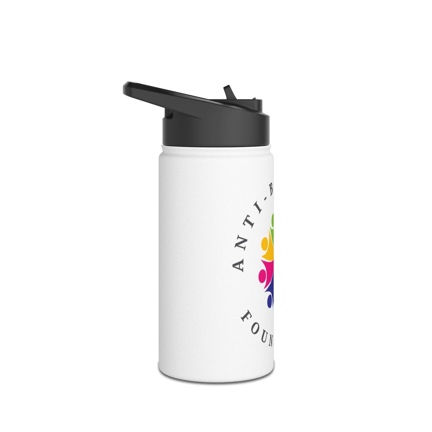 Anti-Bullying Foundation Stainless Steel Water Bottle, Standard Lid