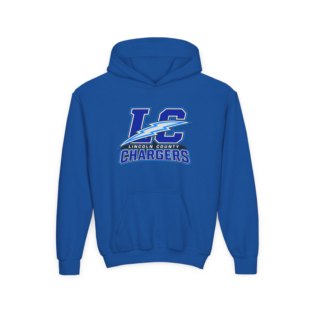 LC Chargers Youth Heavy Blend Hooded Sweatshirt