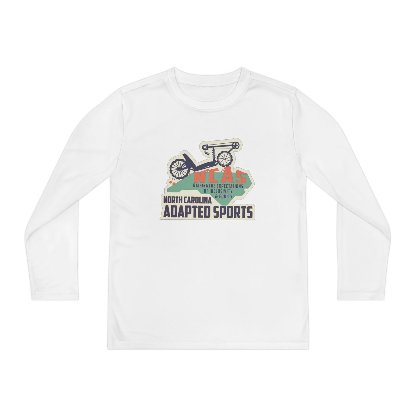 NC Adapted Sports Youth Long Sleeve Competitor Tee