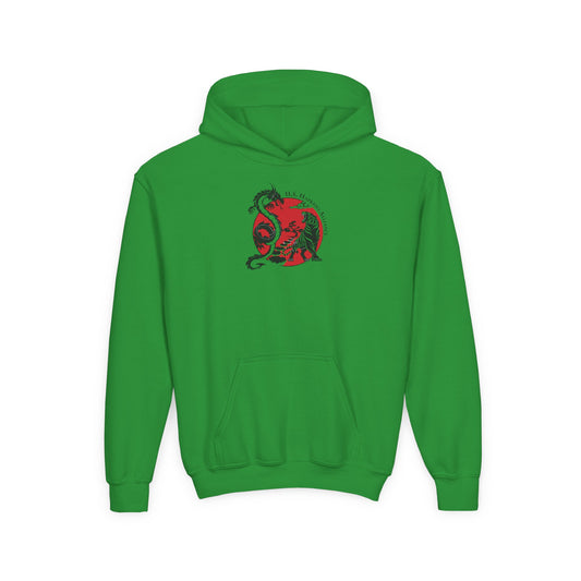 U.S. Hapkido Alliance Youth Heavy Blend Hooded Sweatshirt
