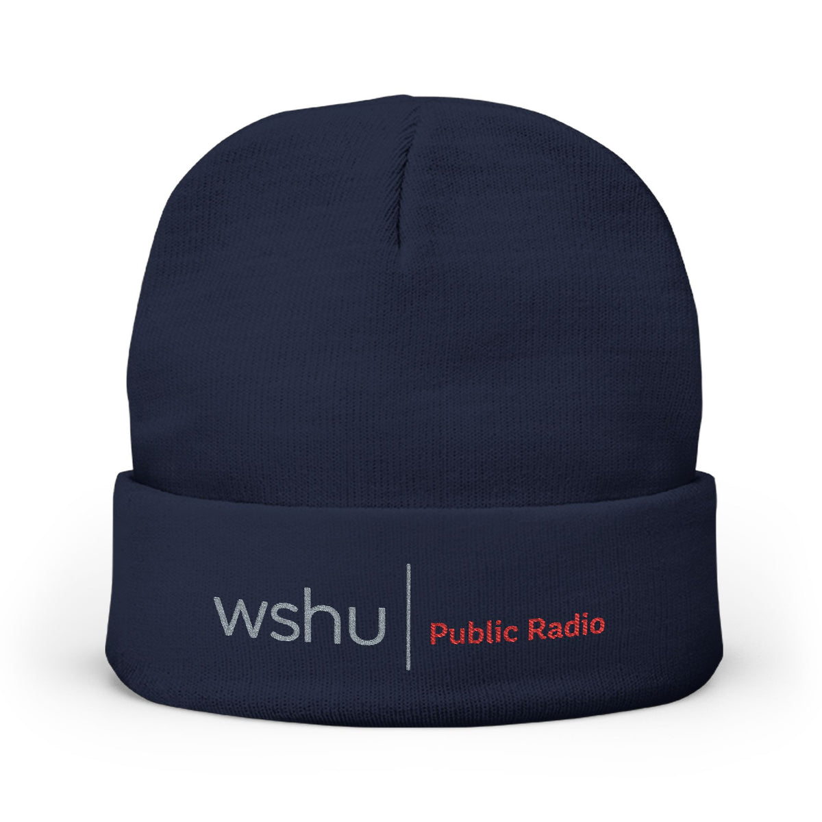 WSHU Knit Beanie (Embroidery)