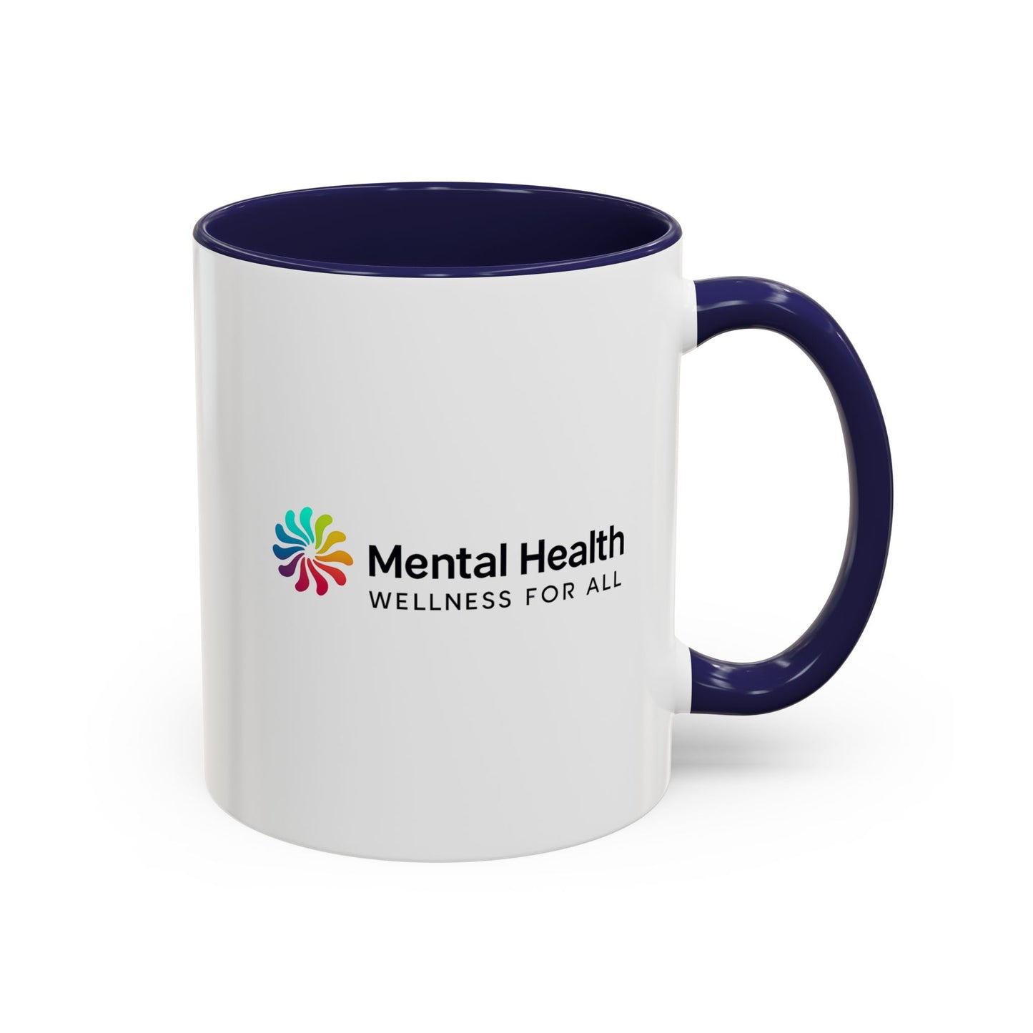 Mental Health Wellness Accent Coffee Mug (11, 15oz)