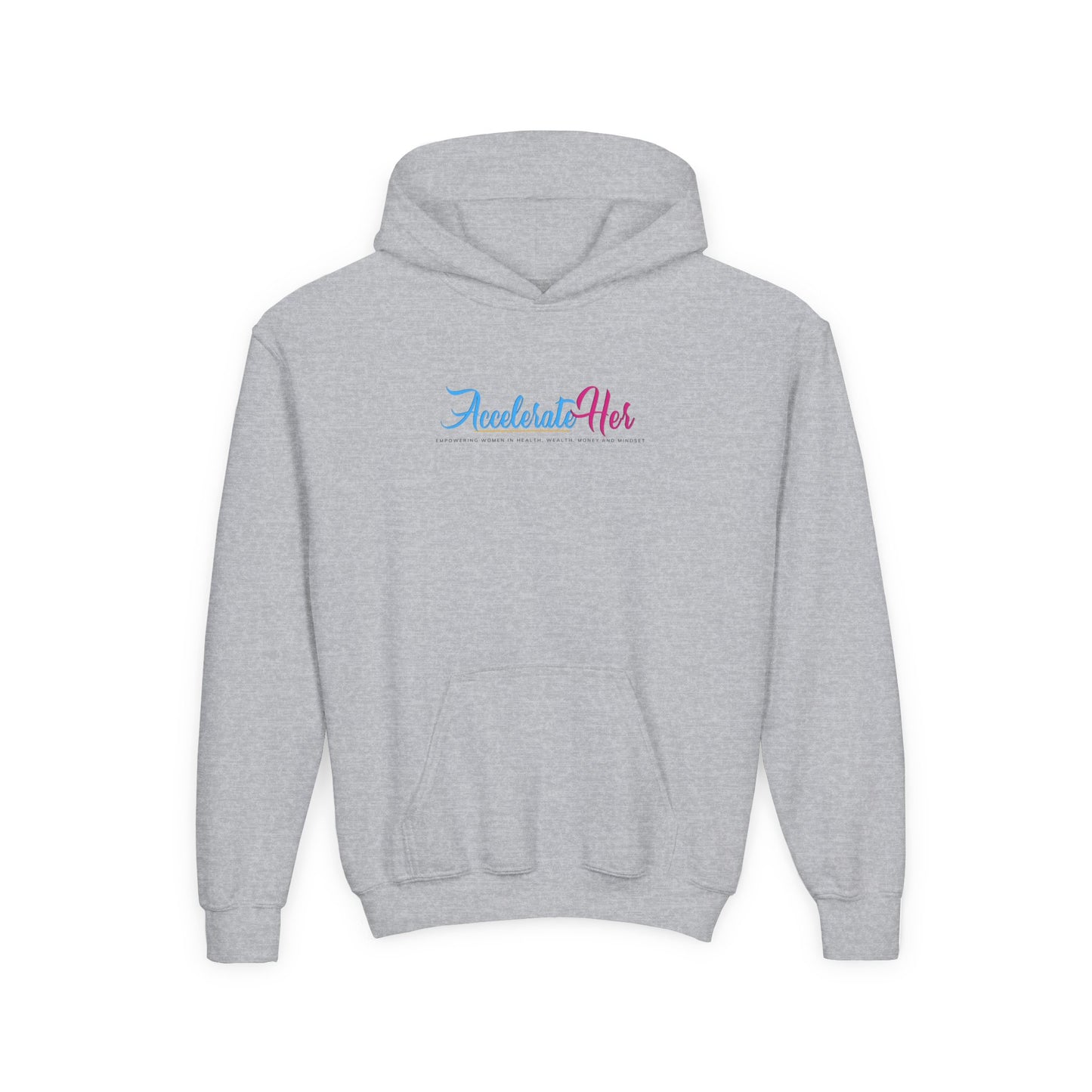 AccelerateHer Youth Heavy Blend Hooded Sweatshirt