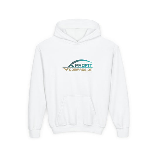 Profit Compassion Youth Heavy Blend Hooded Sweatshirt