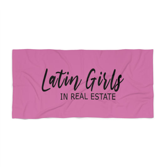 Latin Girls in Real Estate Beach Towel