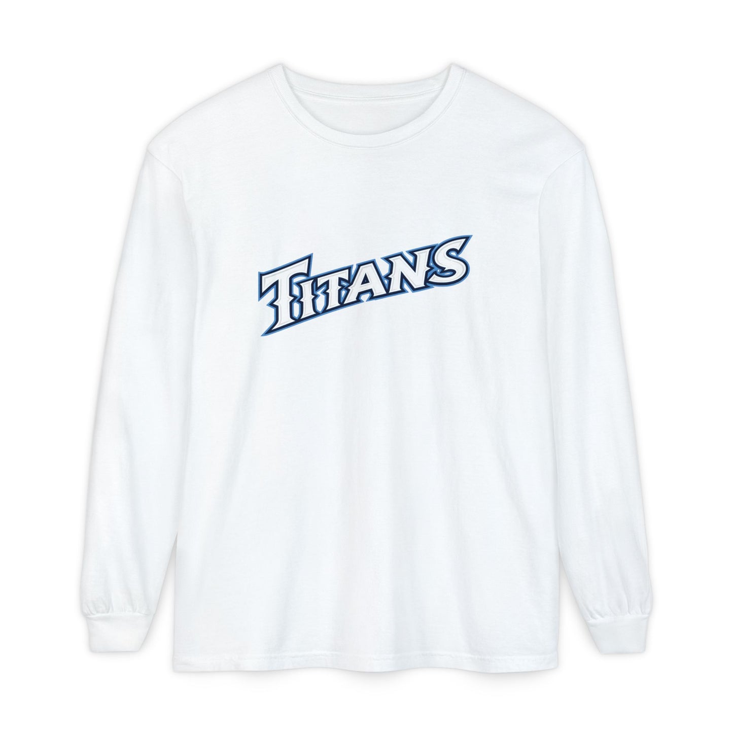 Titans Softball Unisex Garment-dyed Long Sleeve T-Shirt
