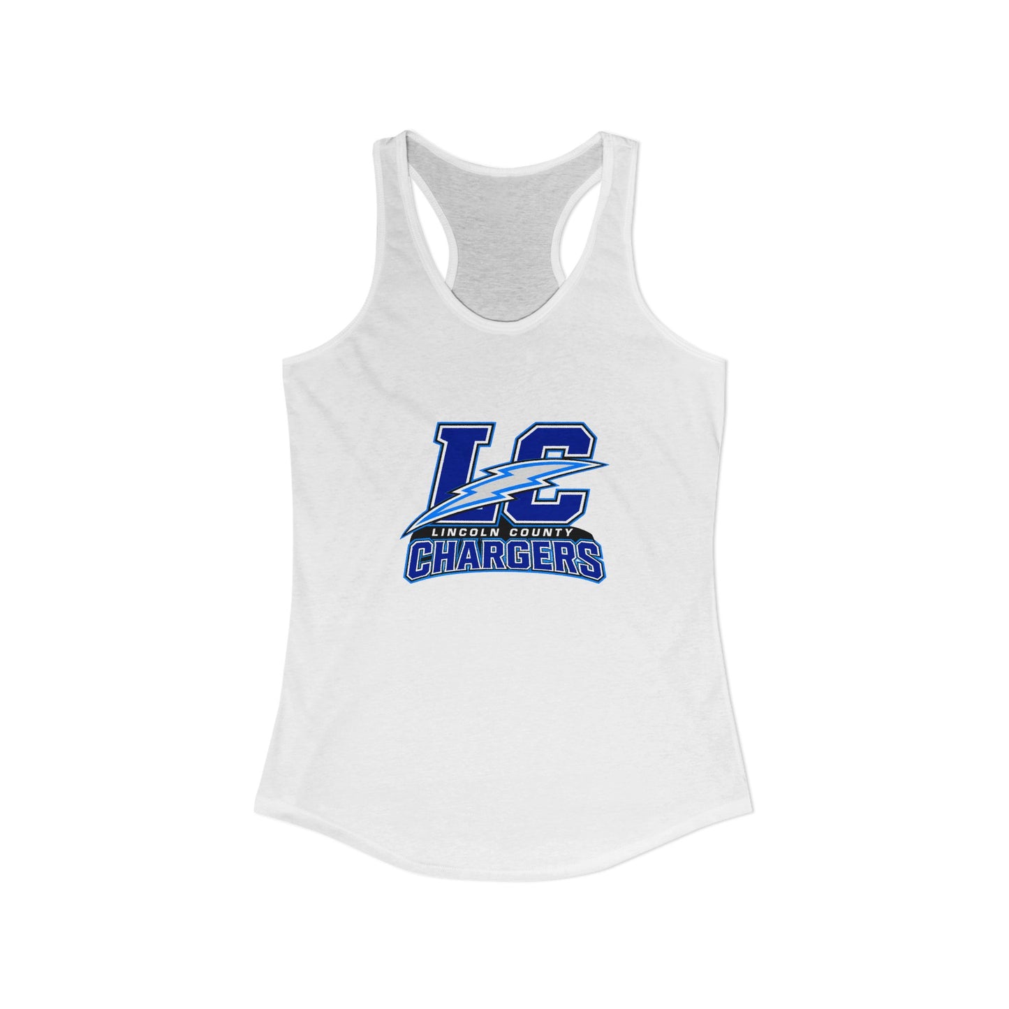 LC Chargers Women's Ideal Racerback Tank