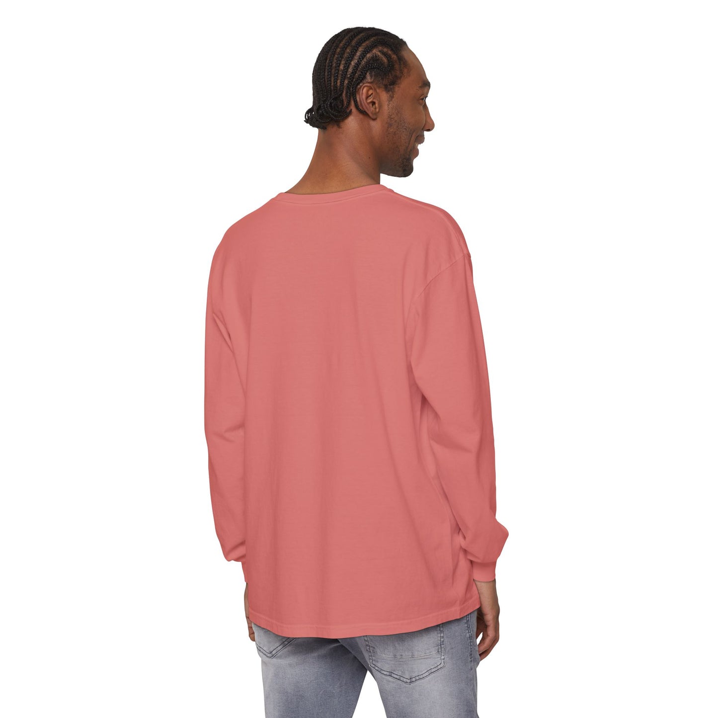 Inspire.World Unisex Garment-dyed Long Sleeve T-Shirt