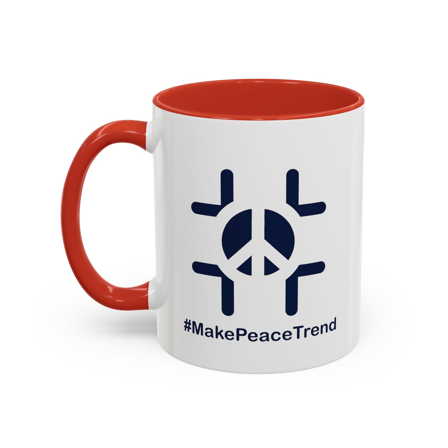 Peace Day Accent Coffee Mug (11, 15oz)