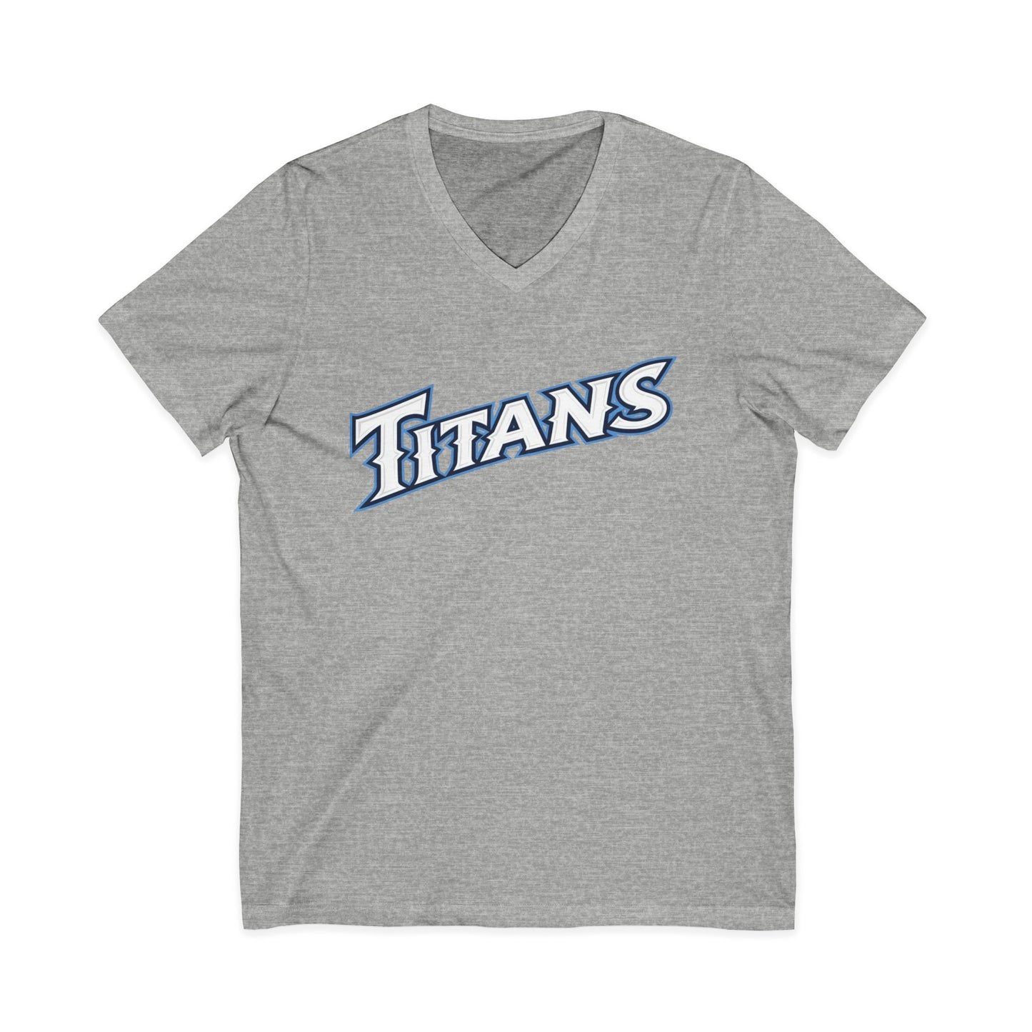 Titans Softball Unisex Jersey Short Sleeve V-Neck Tee