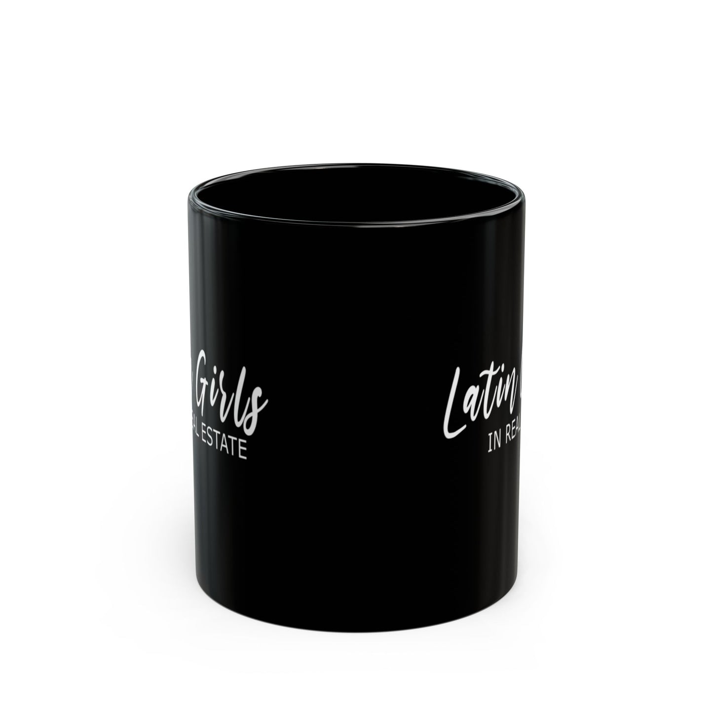 Latin Girls in Real Estate Black Mug (11oz)