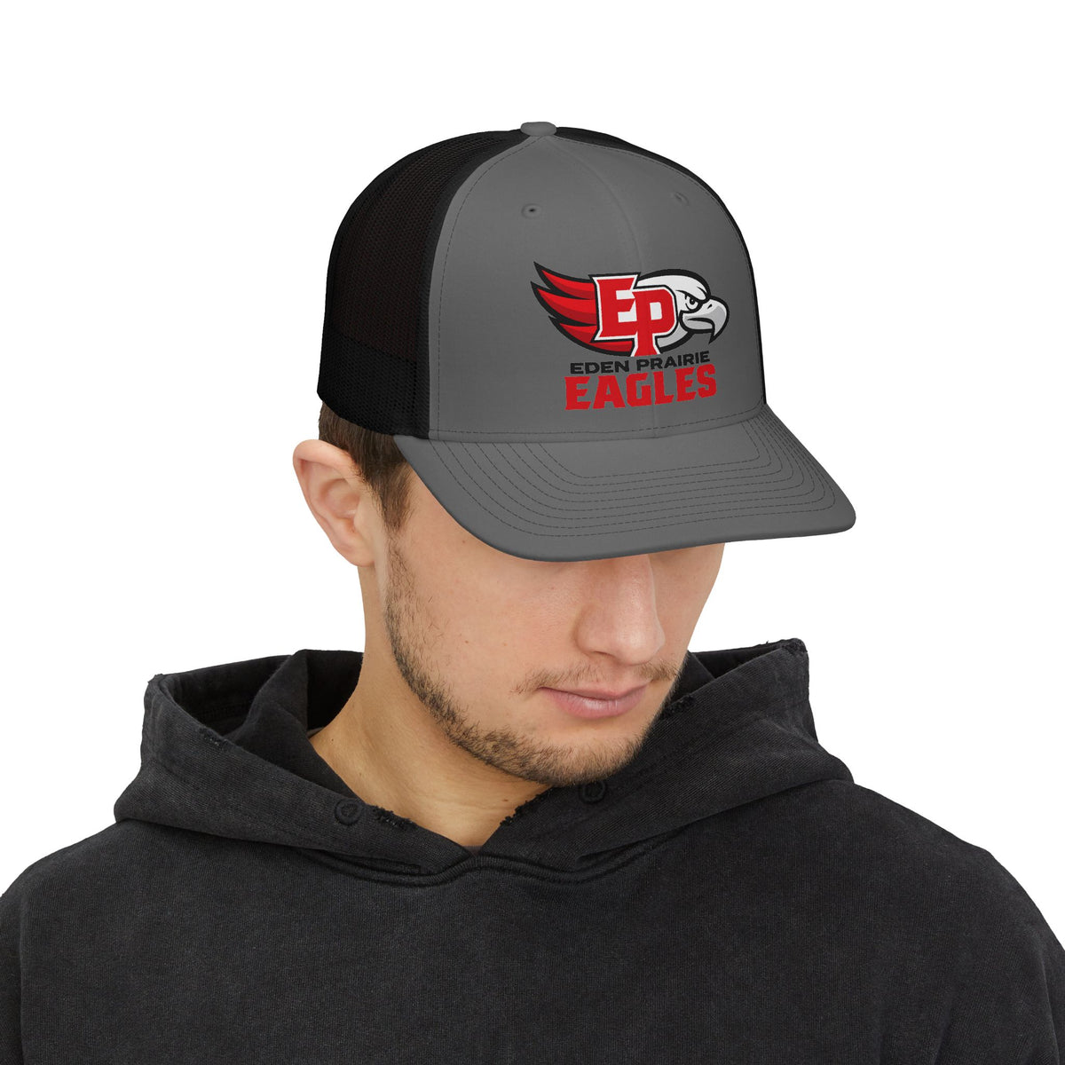 Eden Prairie Baseball Snapback Trucker Cap