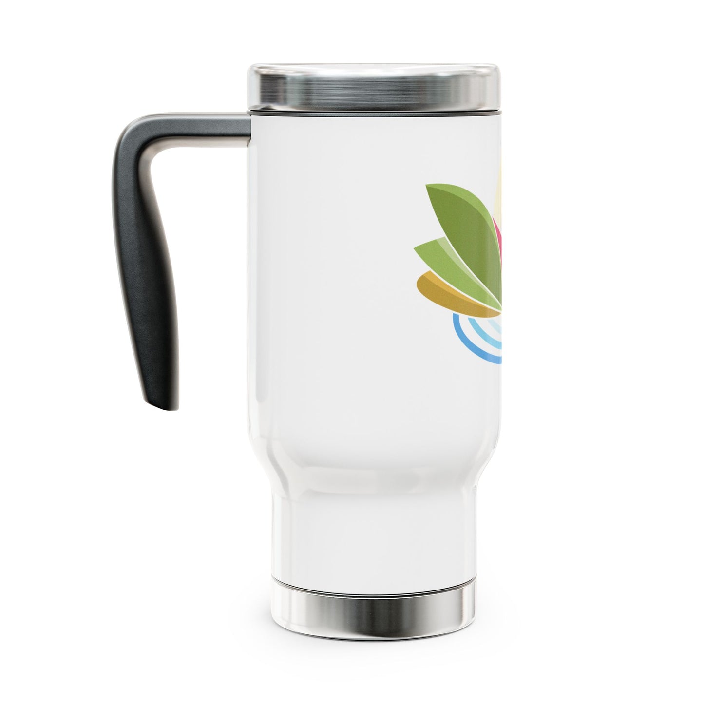 Knoxville Recovery Center Stainless Steel Travel Mug with Handle, 14oz