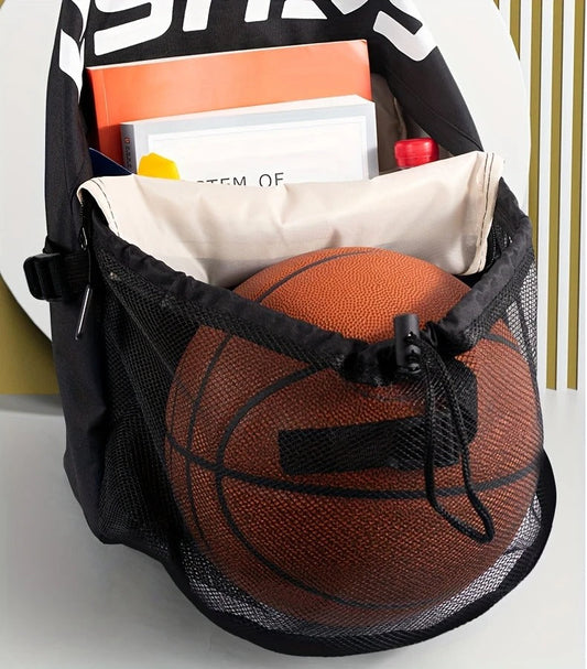 Youth Basketball Backpack Large Capacity Travel Bag