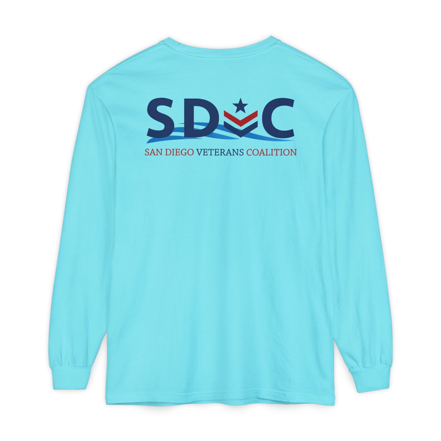 SDVC Unisex Garment-dyed Long Sleeve T-Shirt