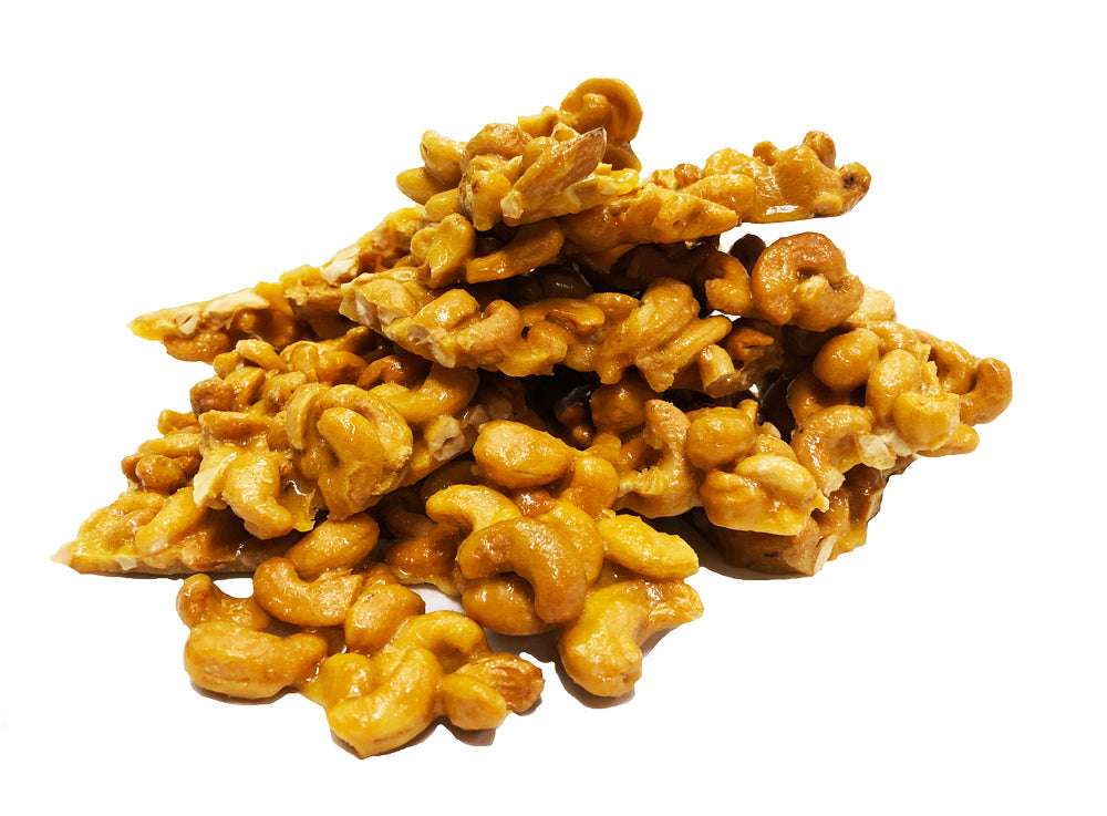 Brittle Brothers - Cashew Brittle - 1 Pound Box (Wholesale)