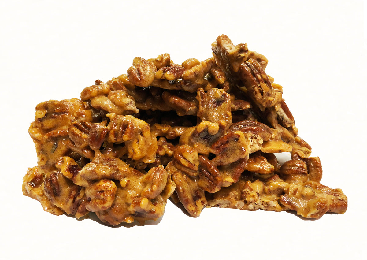 Brittle Brothers - Pecan Brittle - 1 Pound Box (Wholesale)