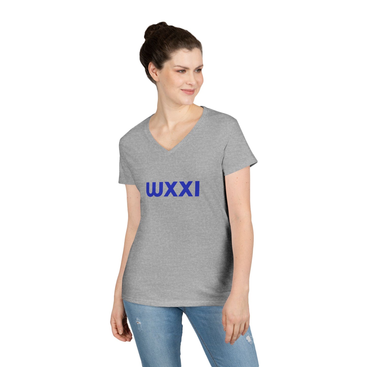 WXXI Ladies' V-Neck T-Shirt