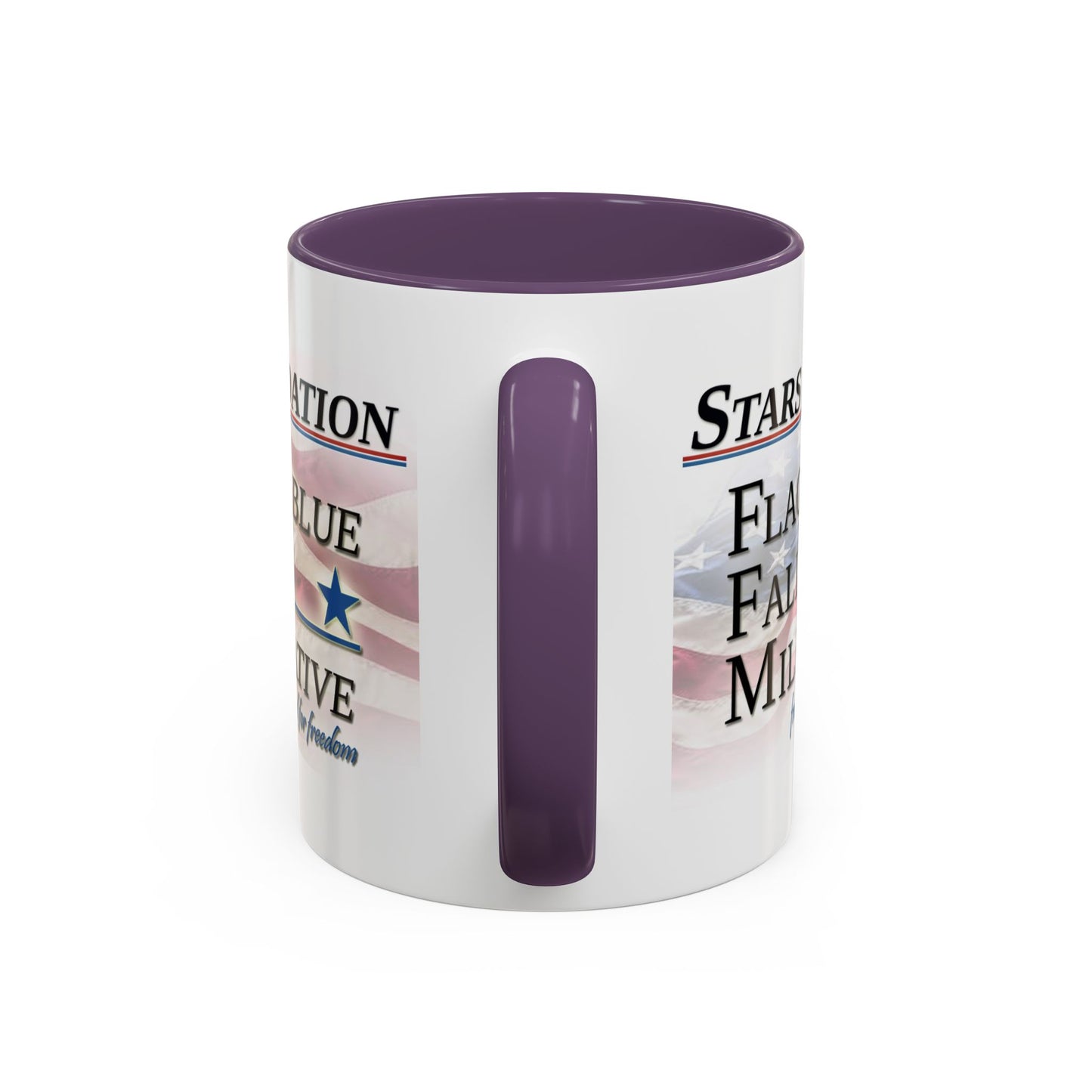 Stars Stripes 4 Ever Foundation Accent Coffee Mug (11, 15oz)