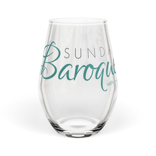 Sunday Baroque Stemless Wine Glass, 11.75oz