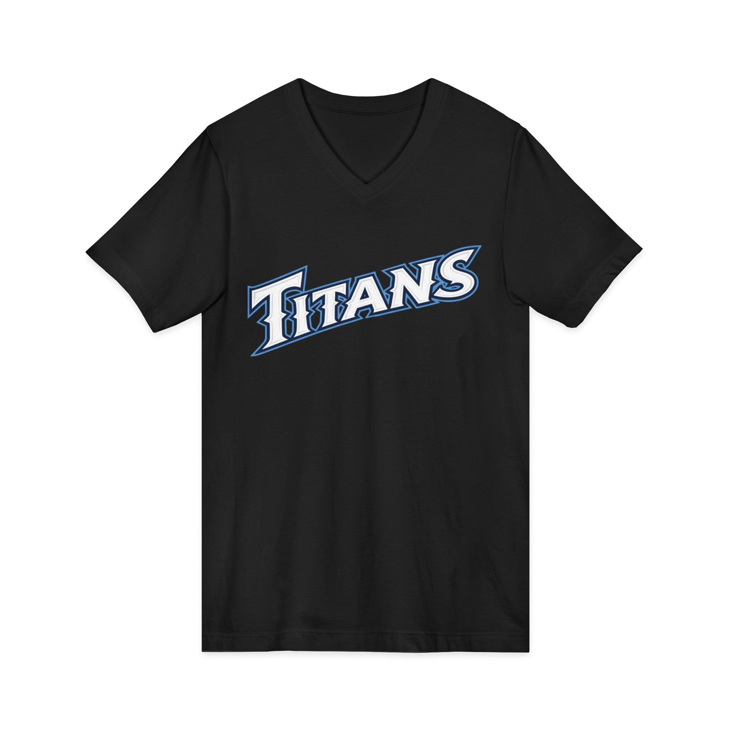 Titans Softball Unisex Jersey Short Sleeve V-Neck Tee