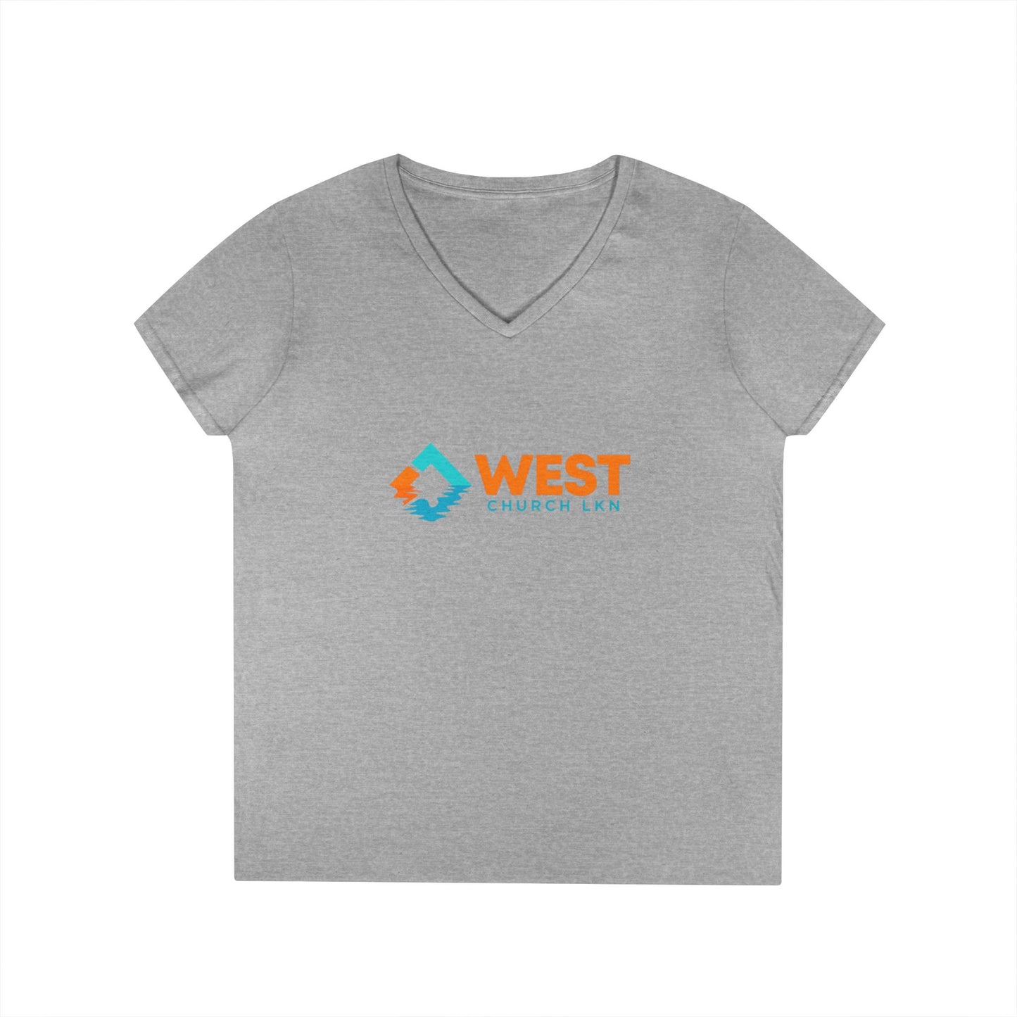 West Church LKN Ladies' V-Neck T-Shirt