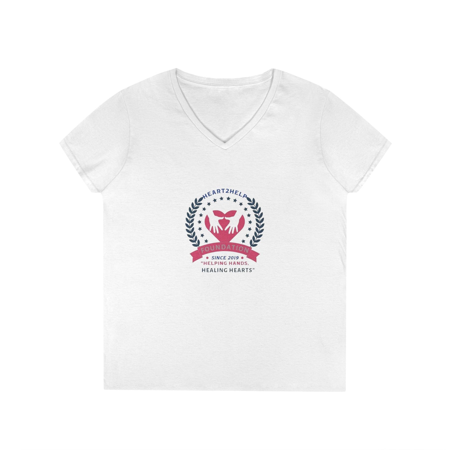 Heart2Help Ladies' V-Neck T-Shirt