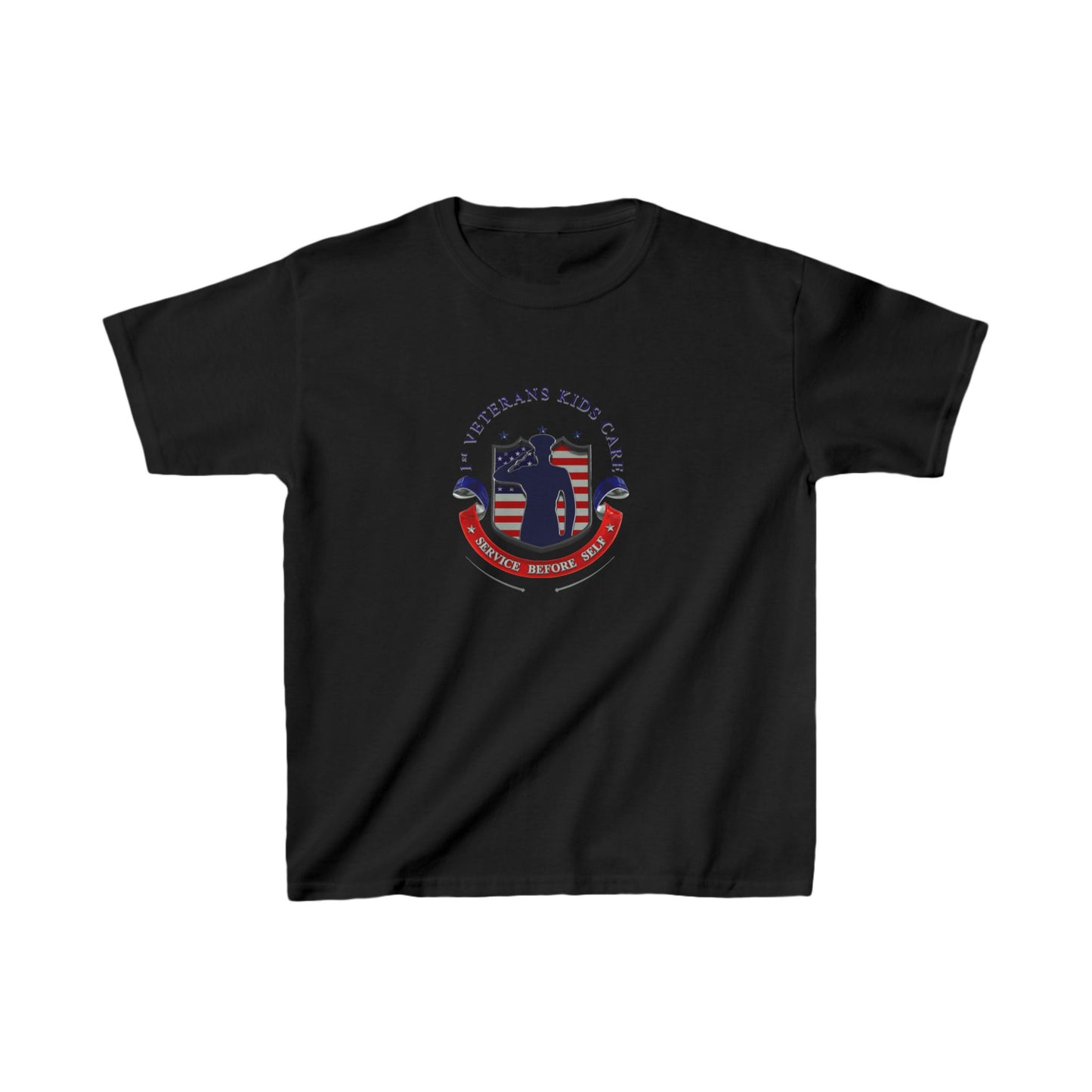 1st Veterans Kids Care Kids Heavy Cotton™ Tee