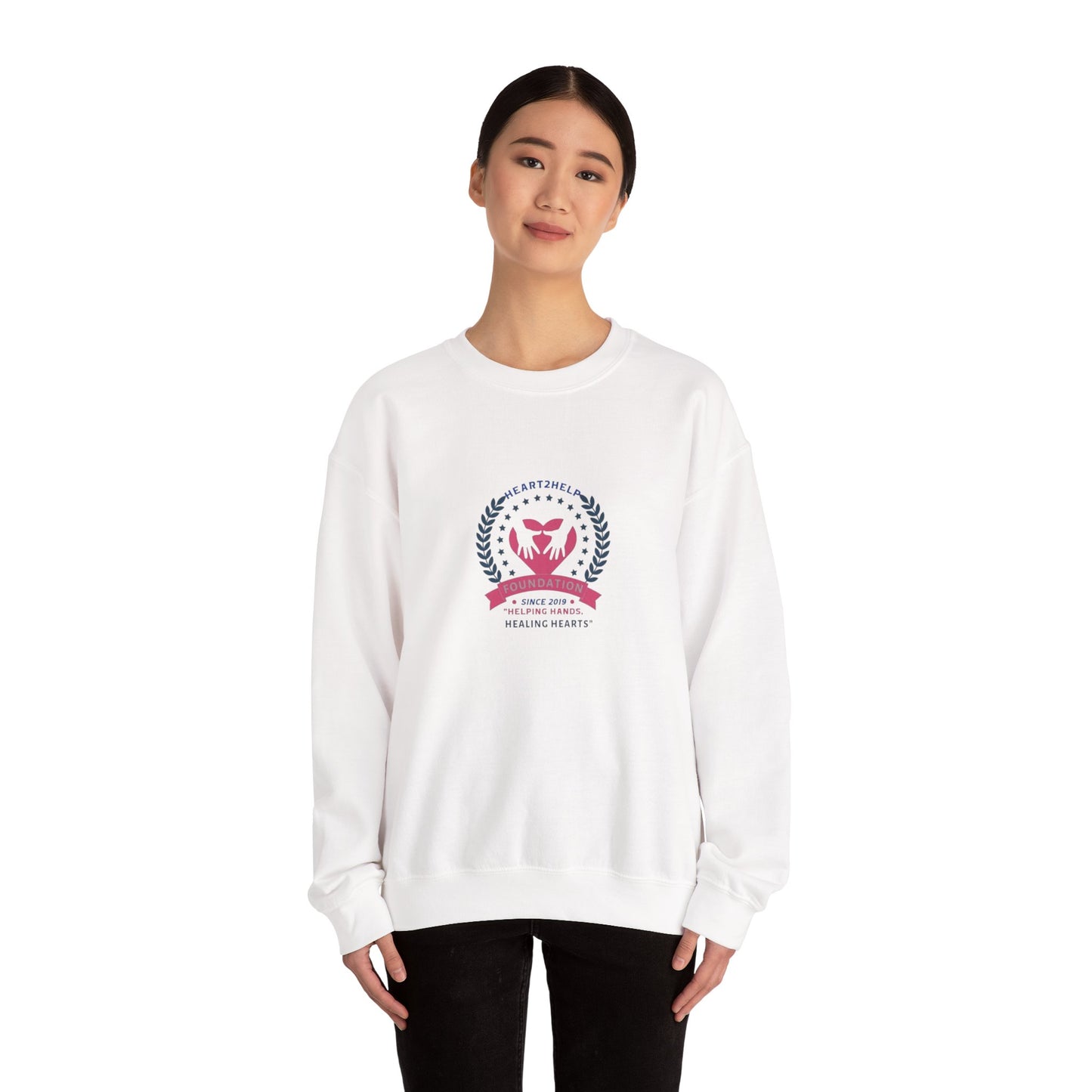 Heart2Help Unisex Heavy Blend™ Crewneck Sweatshirt