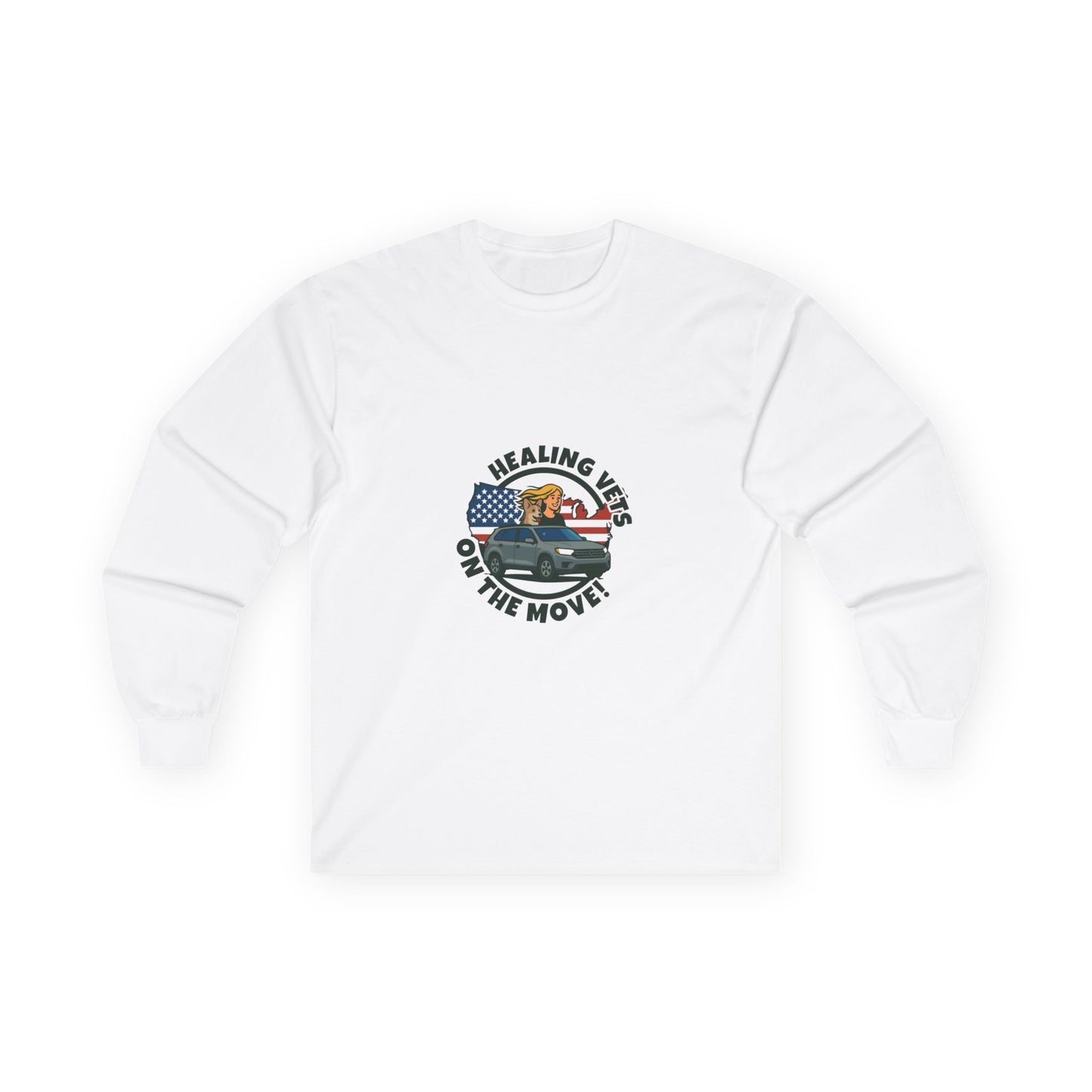 Healing Vets on the Move Unisex Ultra Cotton Long Sleeve Tee