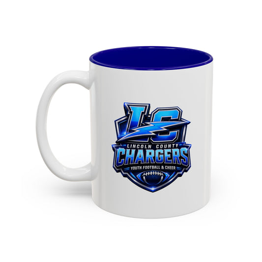 LC Chargers Two-Tone Accent Mug (11oz)