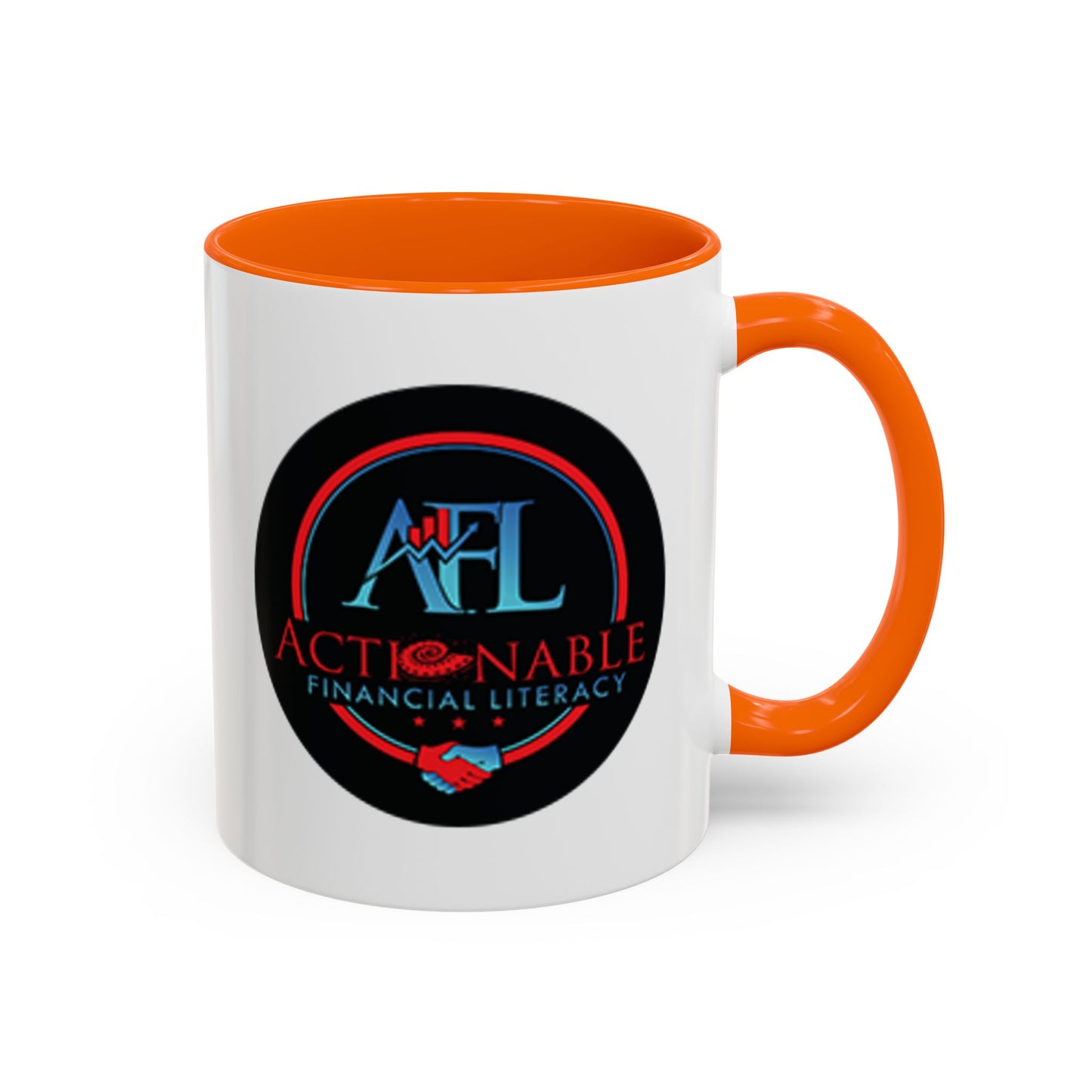 Actionable Financial Literacy Center Accent Coffee Mug (11oz)