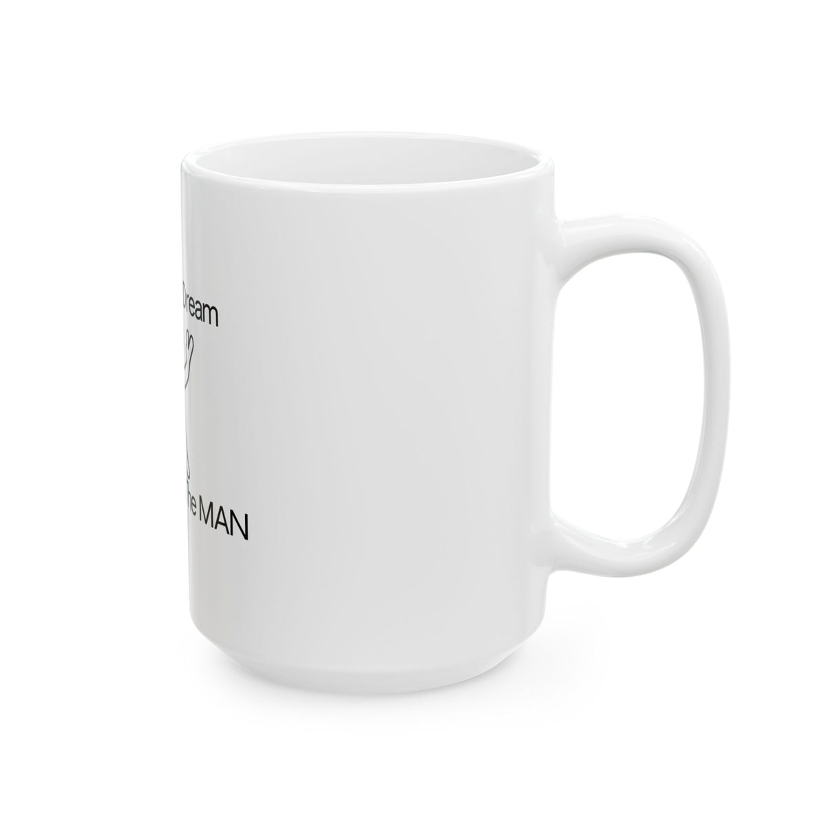 Mutual Aid Network Human Ceramic Mug, (11oz, 15oz)
