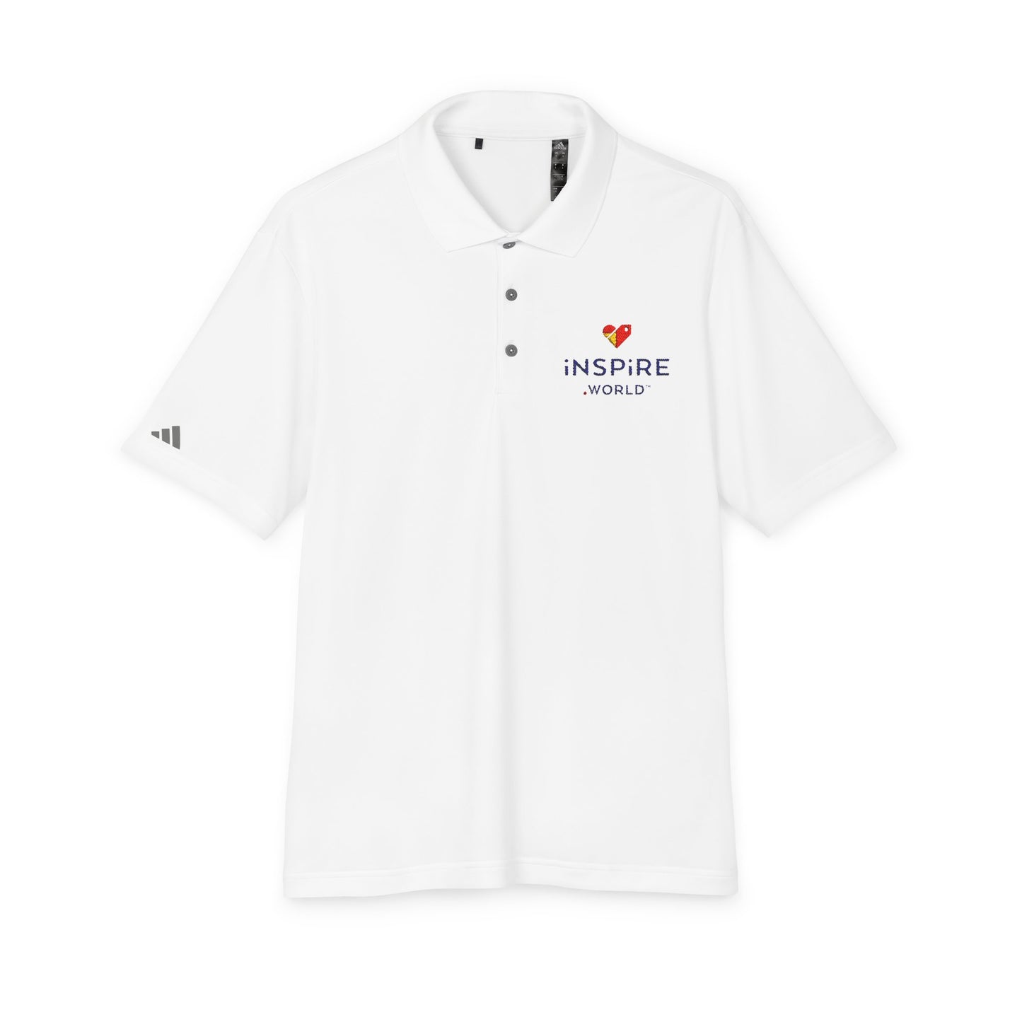 Inspire.World adidas Unisex Performance Polo