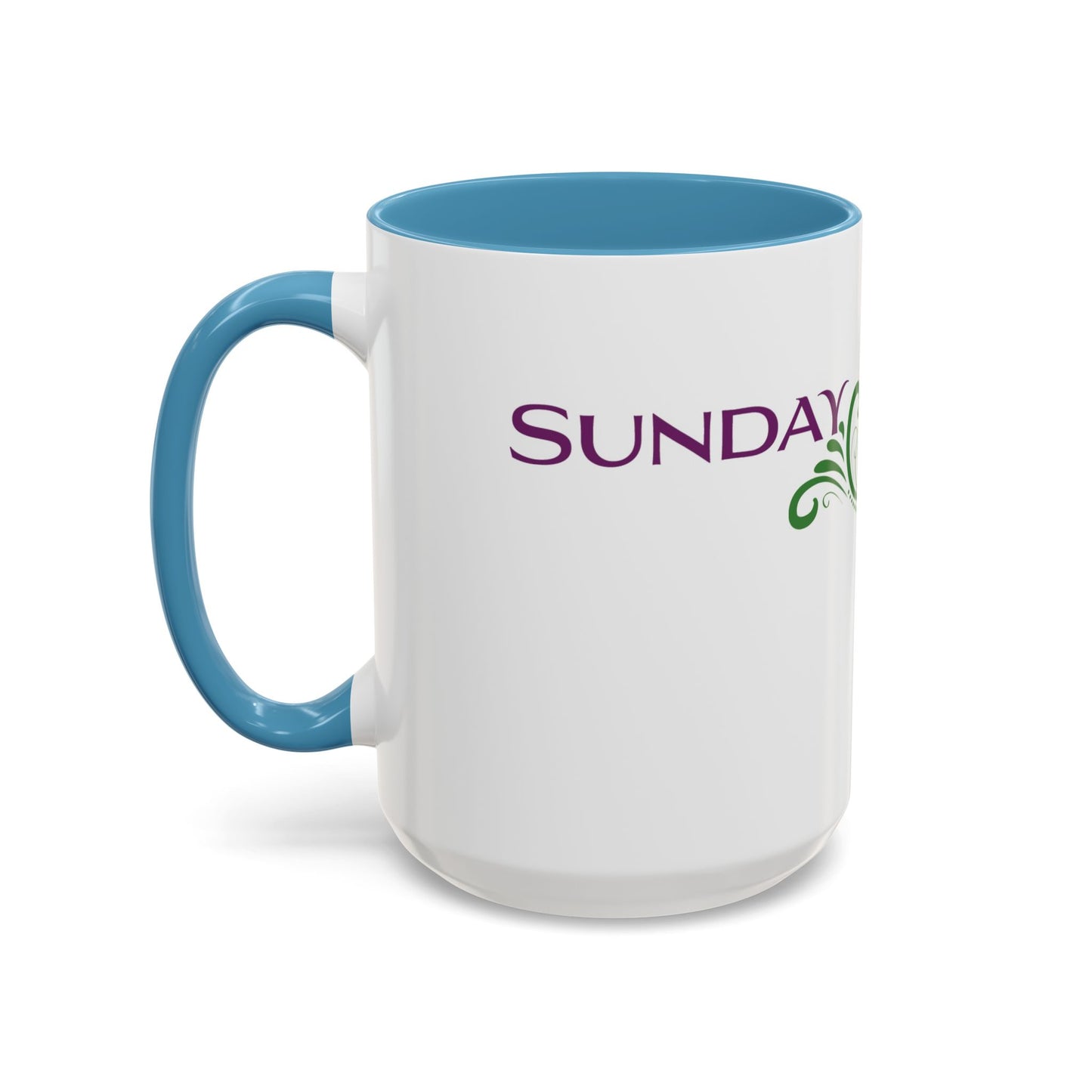Sunday Baroque Accent Coffee Mug (11, 15oz)