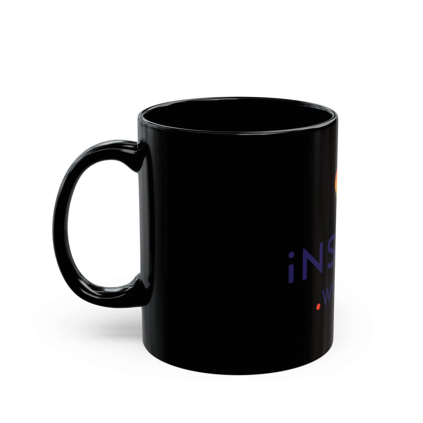 Inspire.World Black Mug (11oz, 15oz)