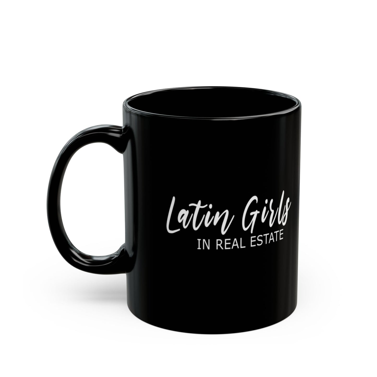 Latin Girls in Real Estate Black Mug (11oz)