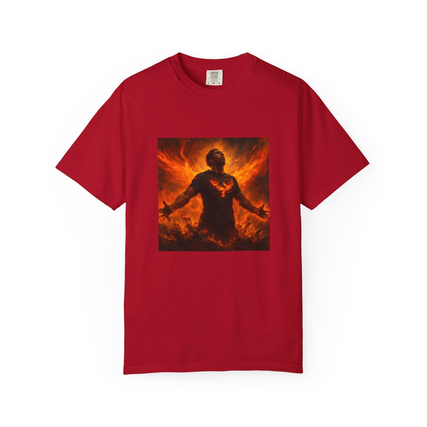 The Rise of the Phoenix Festival Unisex Garment-Dyed T-shirt