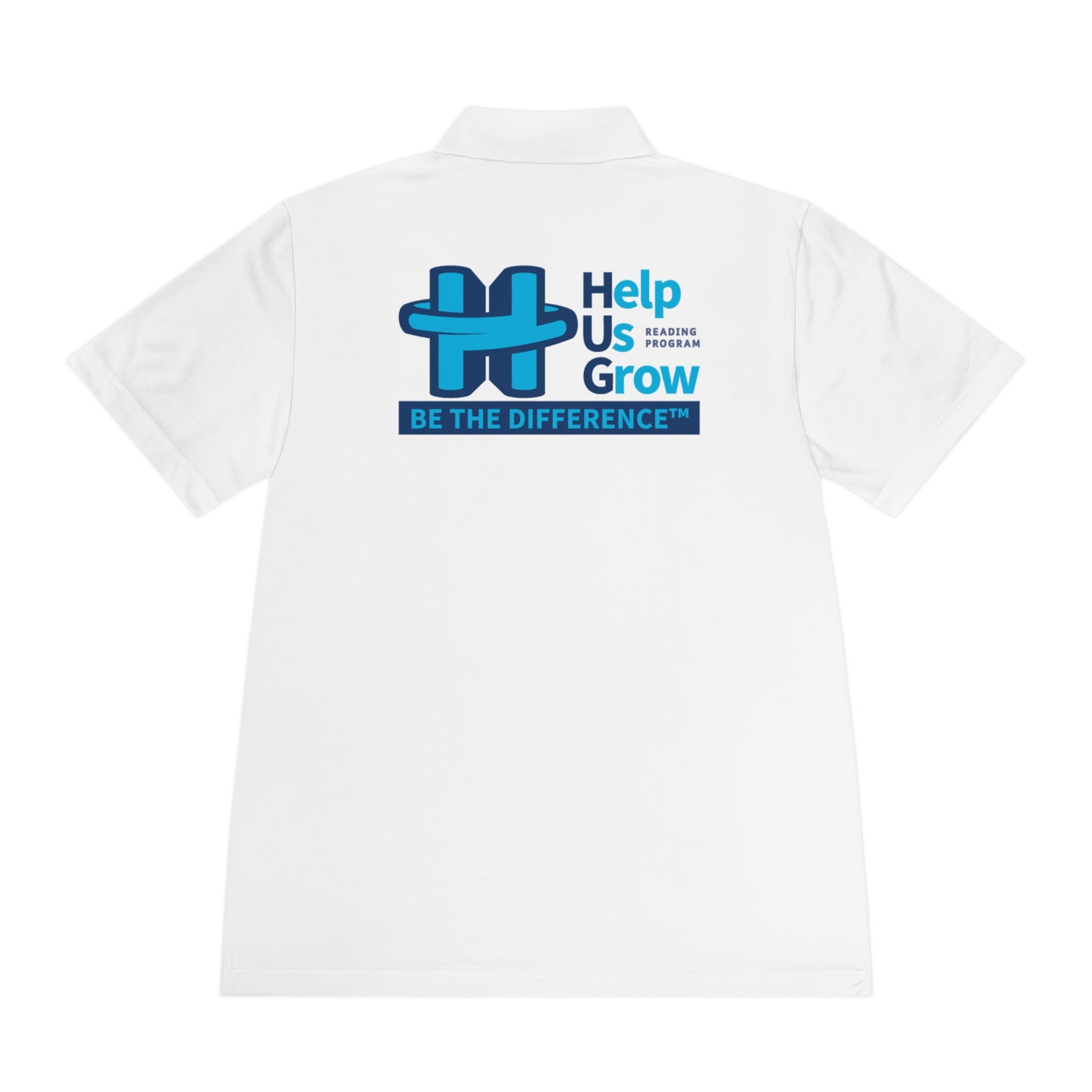 Help Us Grow Reading Program Men's Sport Polo Shirt