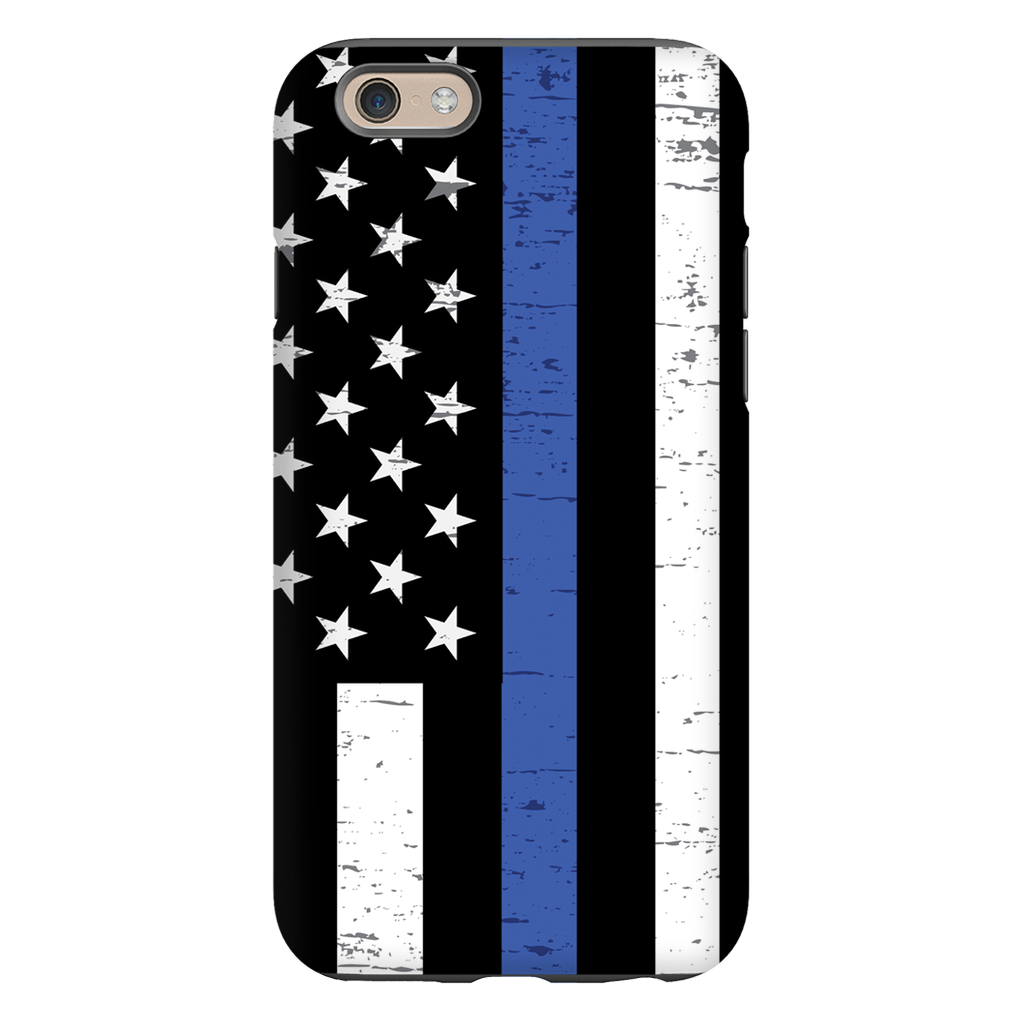 Thin Blue Line Phone Cases