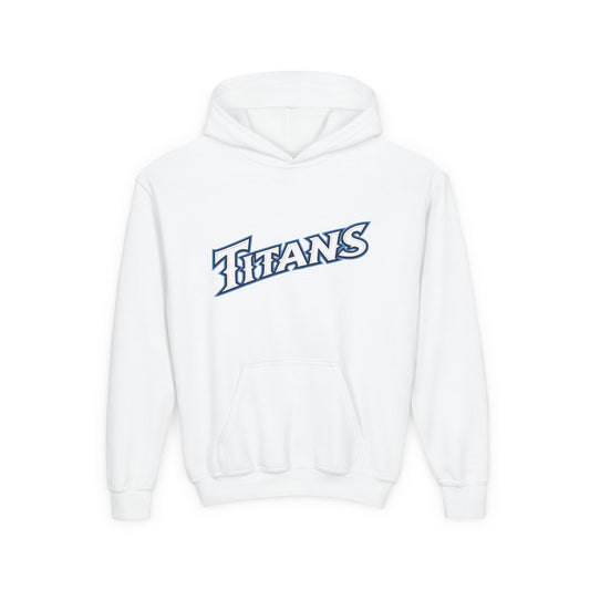 Titans Softball Youth Heavy Blend Hooded Sweatshirt