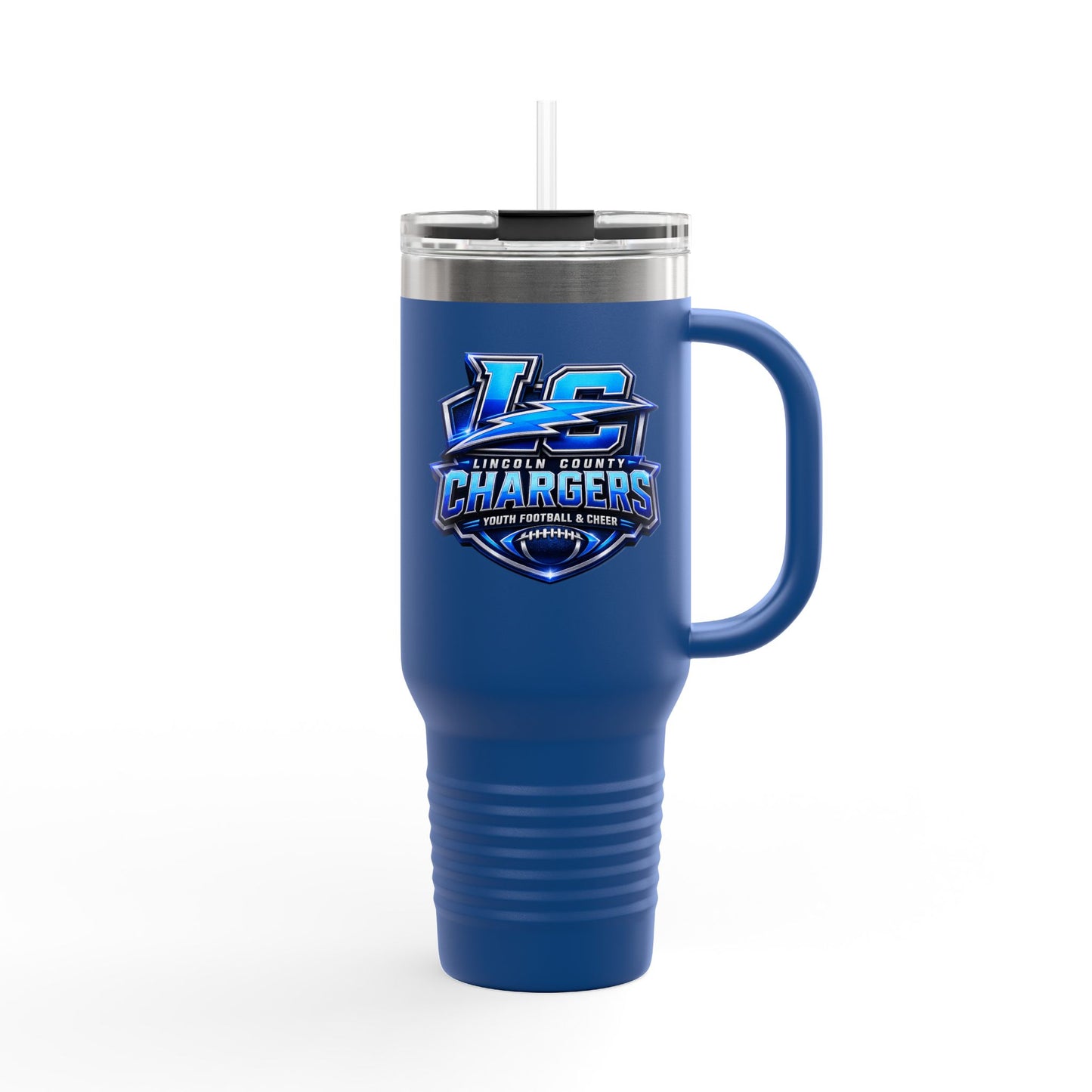 LC Chargers Insulated Travel Mug, 40oz