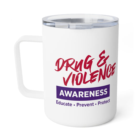 DVA Insulated Coffee Mug, 10oz