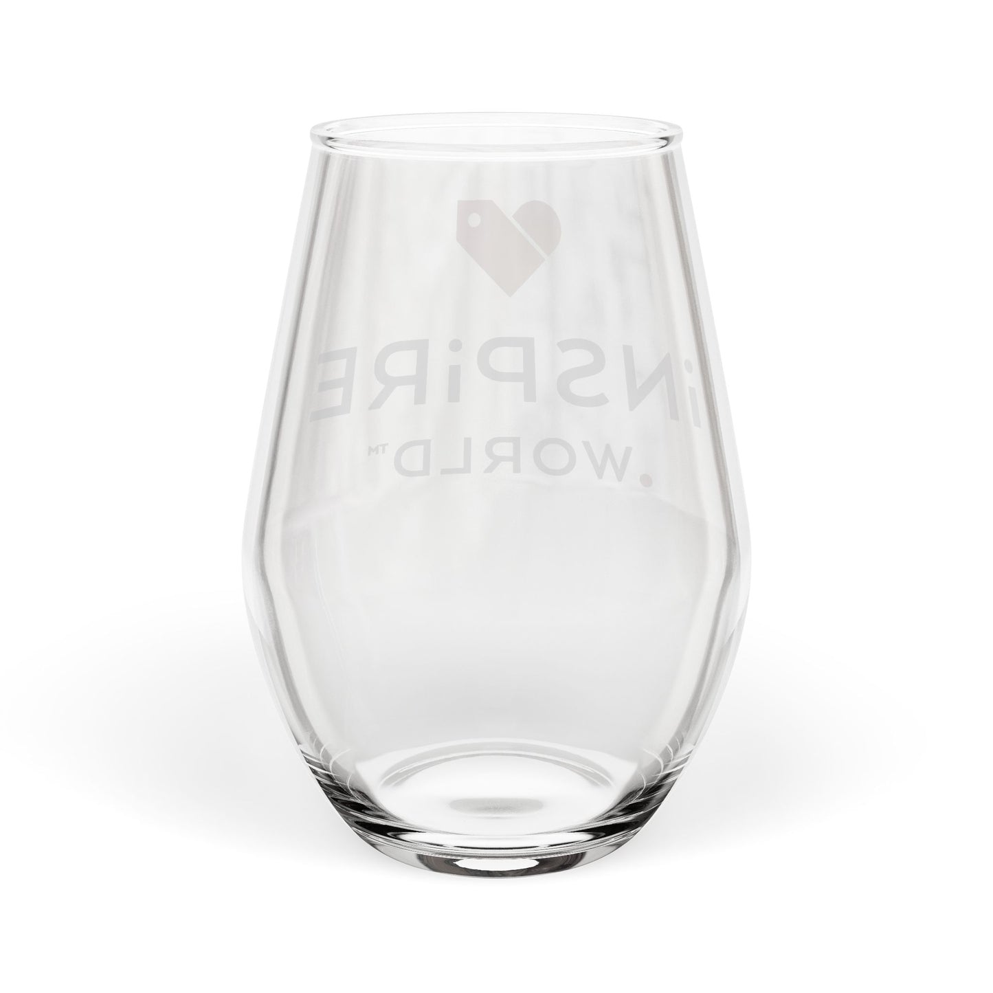 Inspire.World Stemless Wine Glass, 11.75oz