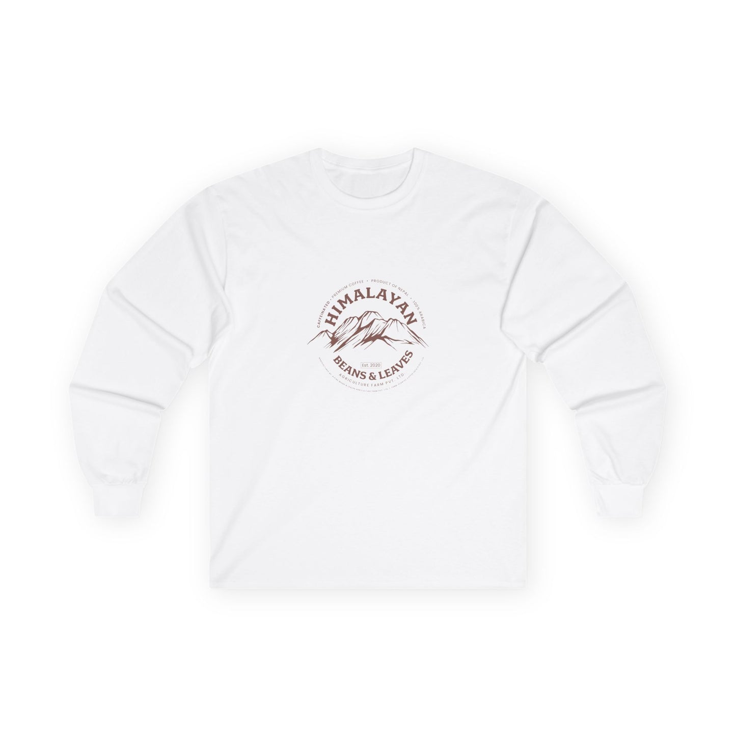 Himalayan Beans & Leaves Unisex Ultra Cotton Long Sleeve Tee