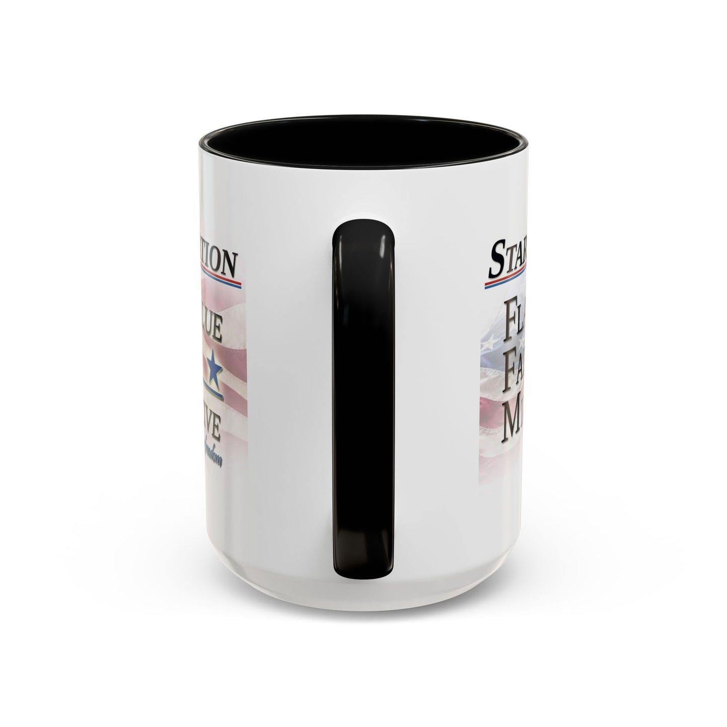 Stars Stripes 4 Ever Foundation Accent Coffee Mug (11, 15oz)