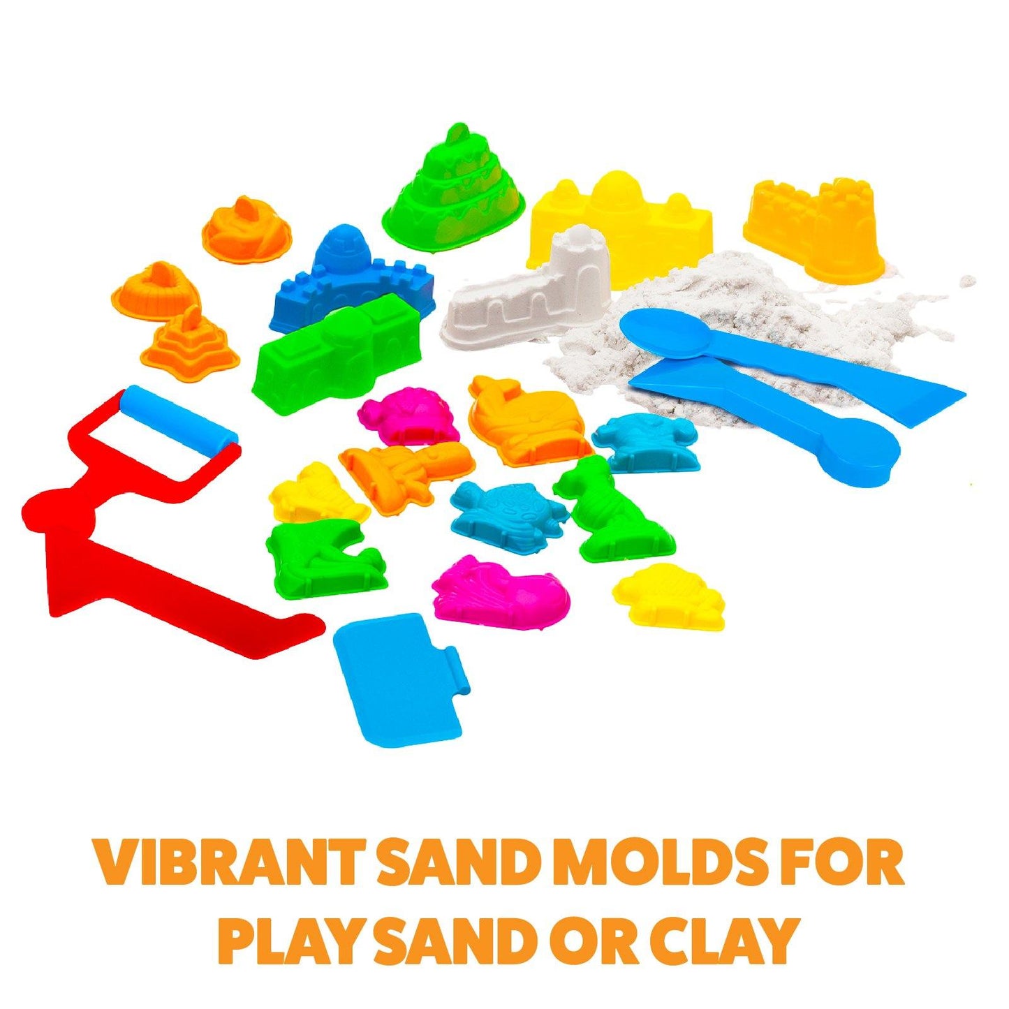 Sensory Sand Molds Kit (Sea)