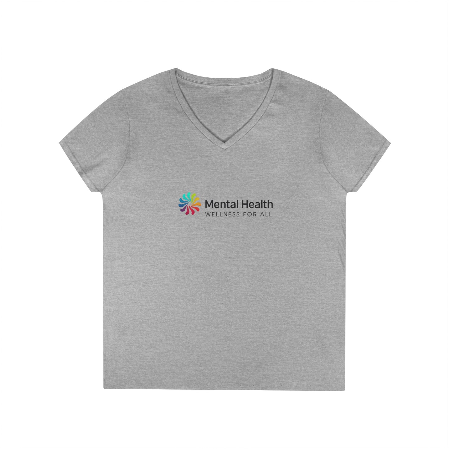 Mental Health Wellness Ladies' V-Neck T-Shirt