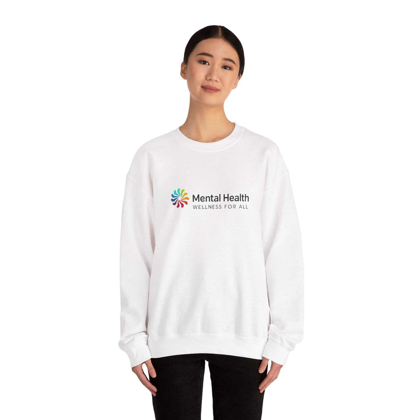 Mental Health Wellness Unisex Heavy Blend™ Crewneck Sweatshirt